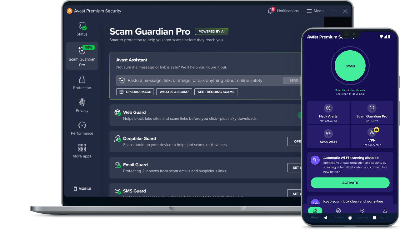 Défense contre les arnaques Pro