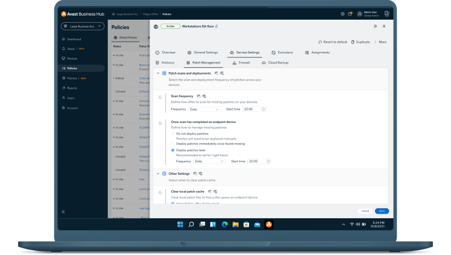 Patch manage